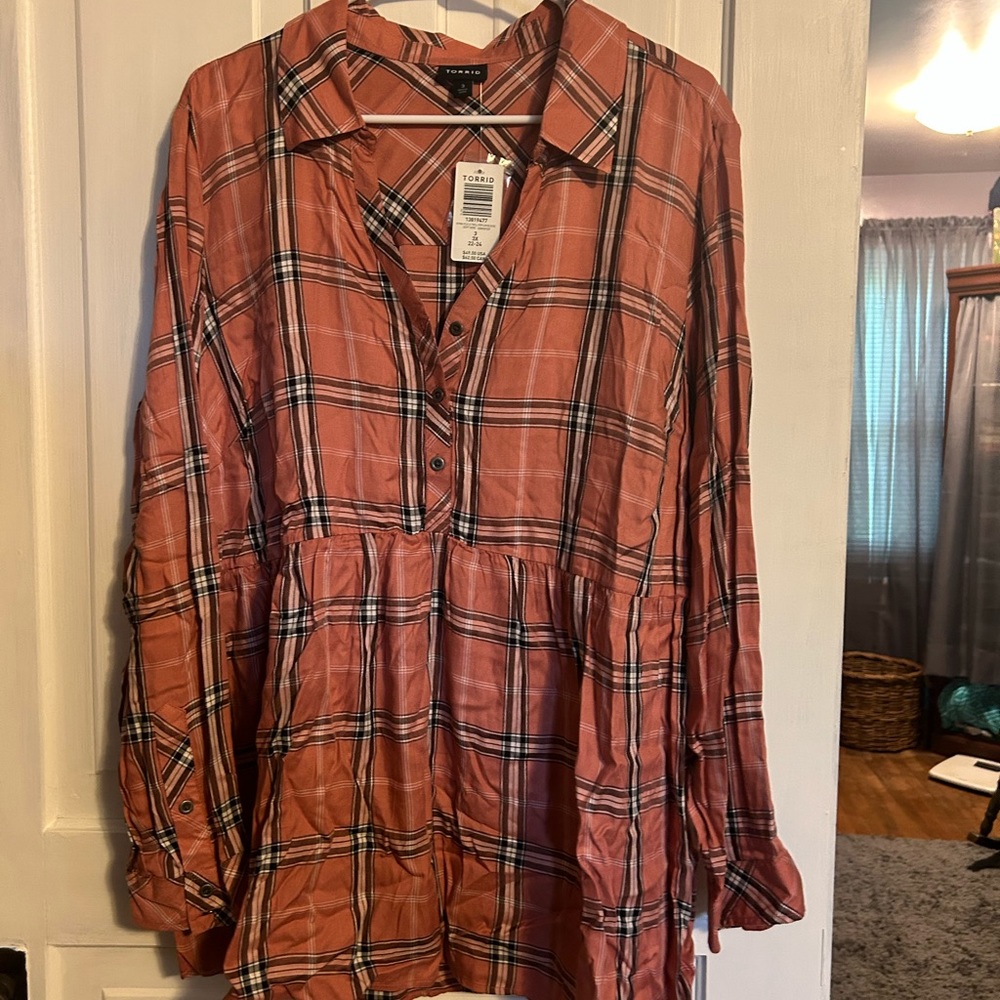Baby doll blouse
